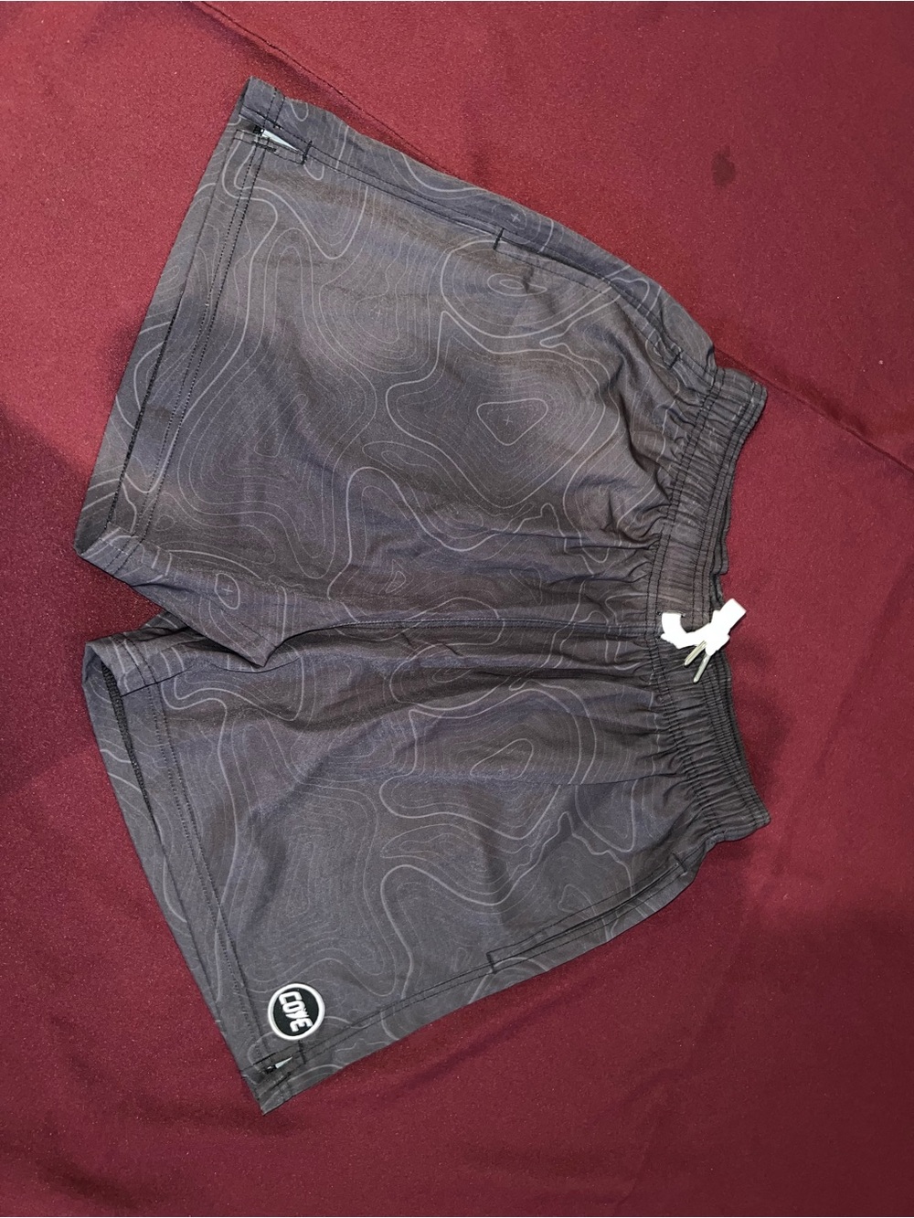 Cove brand gray swim shorts size 32